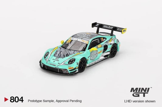 [PREORDER] MiniGT #804 Porsche 911 GT3 R #28 HubAuto Racing 2023 FIA GT World Cup 70th Macau Grand Prix