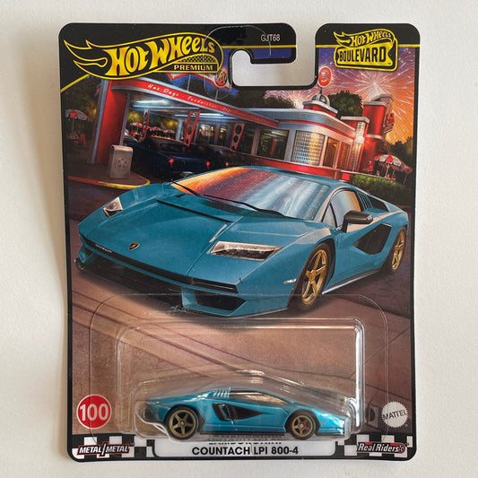 Hot Wheels Boulevard #100 Lamborghini Countach LPI 800-4