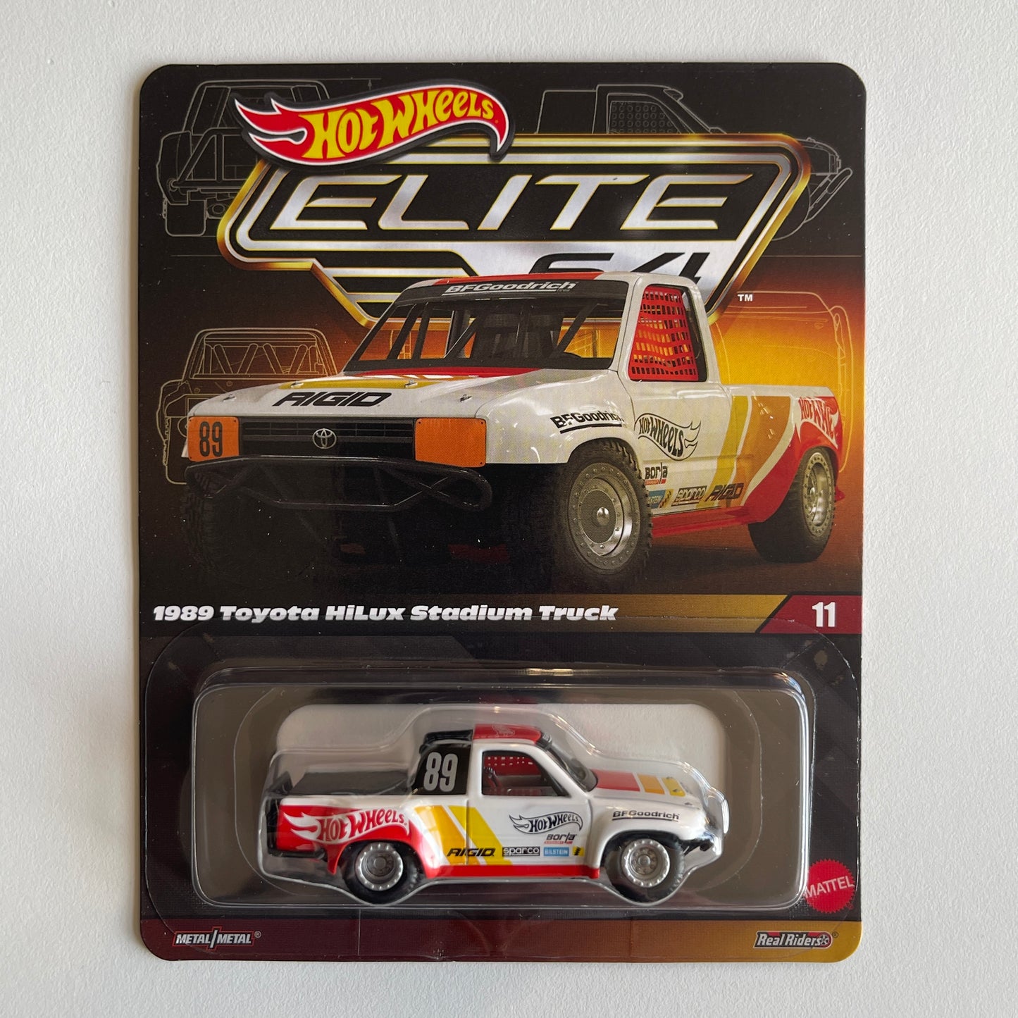 Hot Wheels [Elite64] #11 1989 Toyota Hilux Stadium Truck