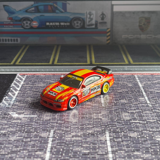 Hot Wheels Loose HKS Nissan Silvia S15 (Team Transport #40)