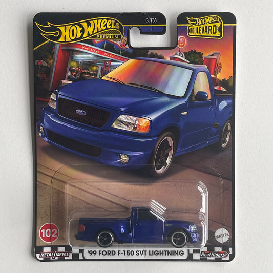 Hot Wheels Boulevard #102 '99 Ford F-150 SVT Lightning