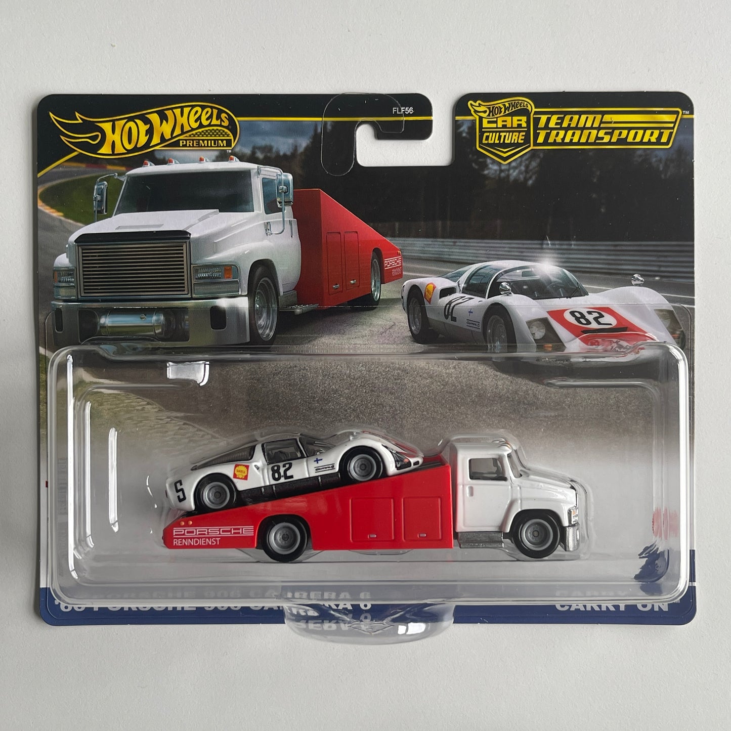 Hot Wheels Team Transport #66 '66 Porsche 906 Carrera 6