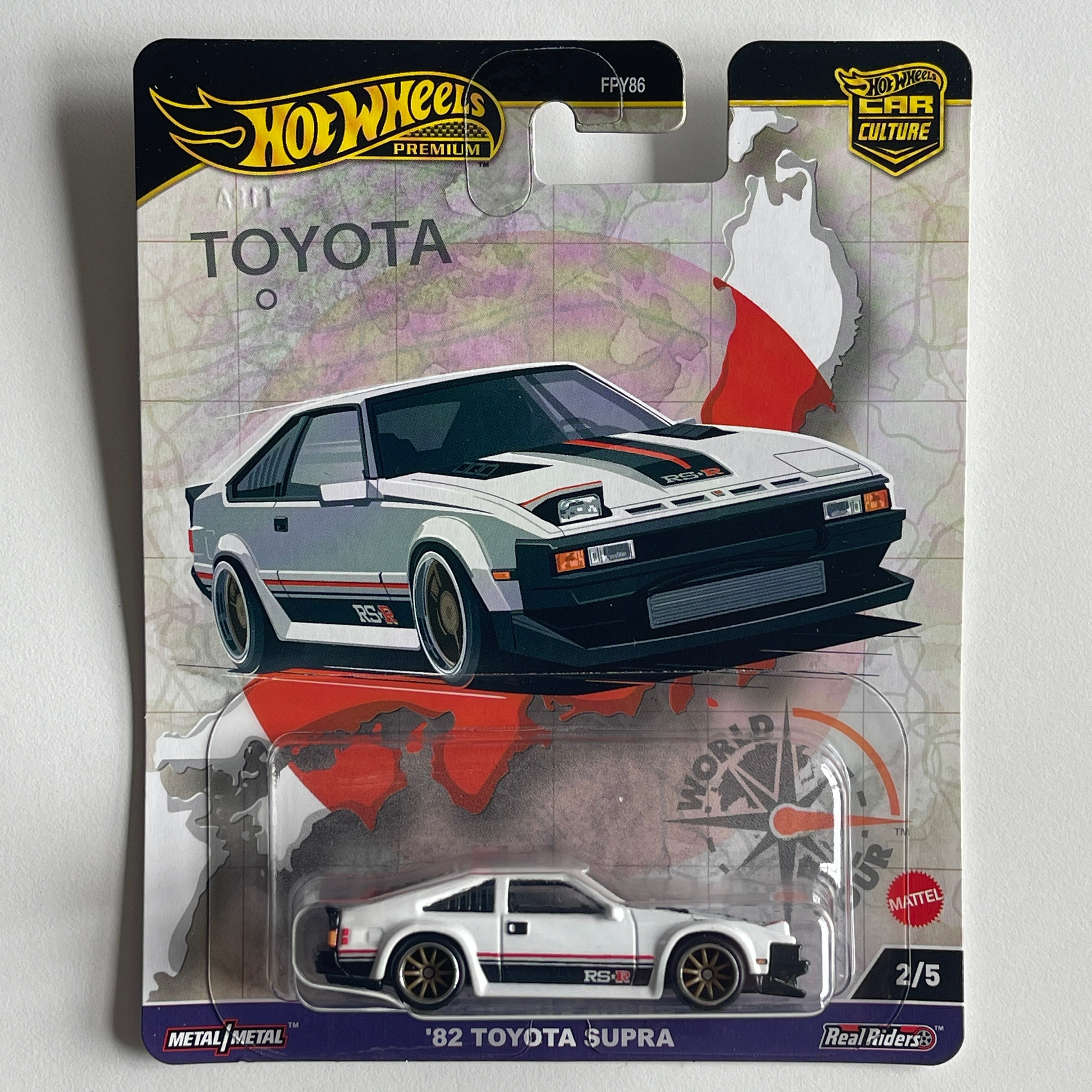 Hot Wheels [2024 World Tour] '82 Toyota Supra (Damaged) – Hobby Cars
