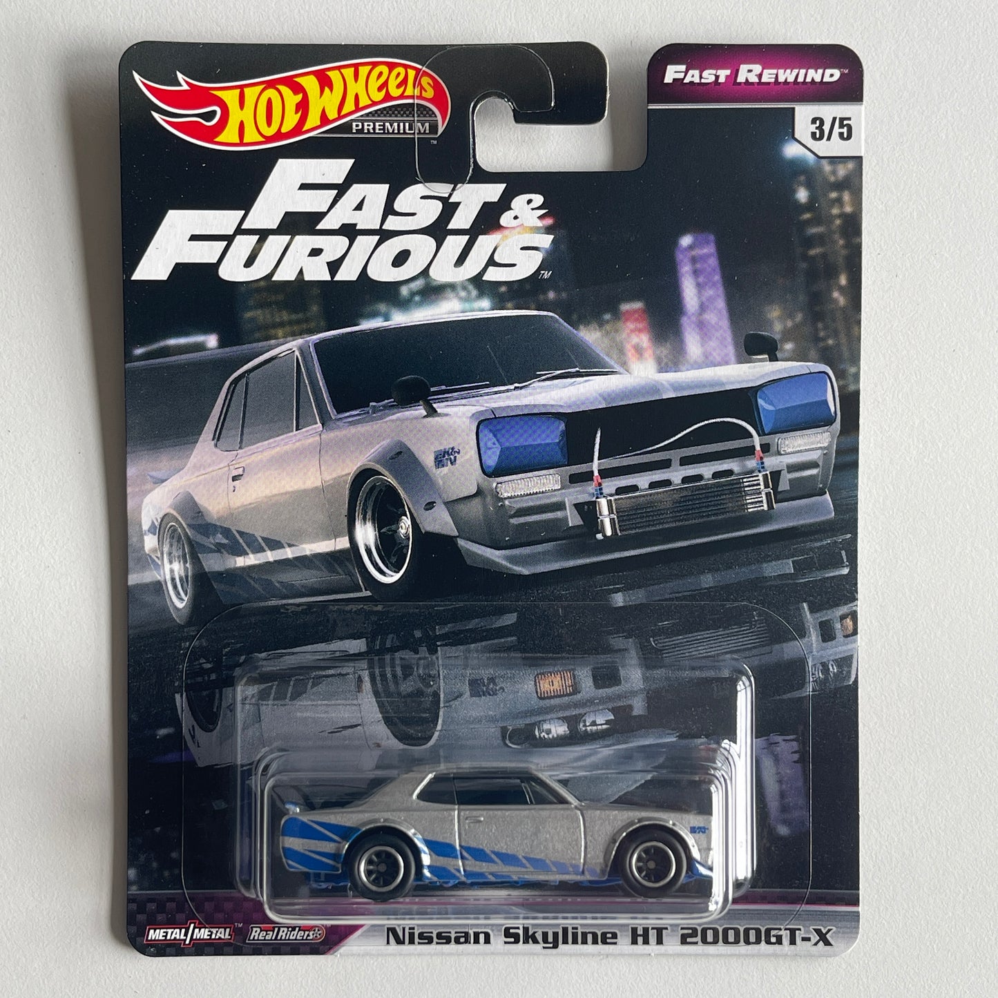 Hot Wheels 2019 Fast & Furious Fast Rewind Set Of 5 Cars Box (Opened)