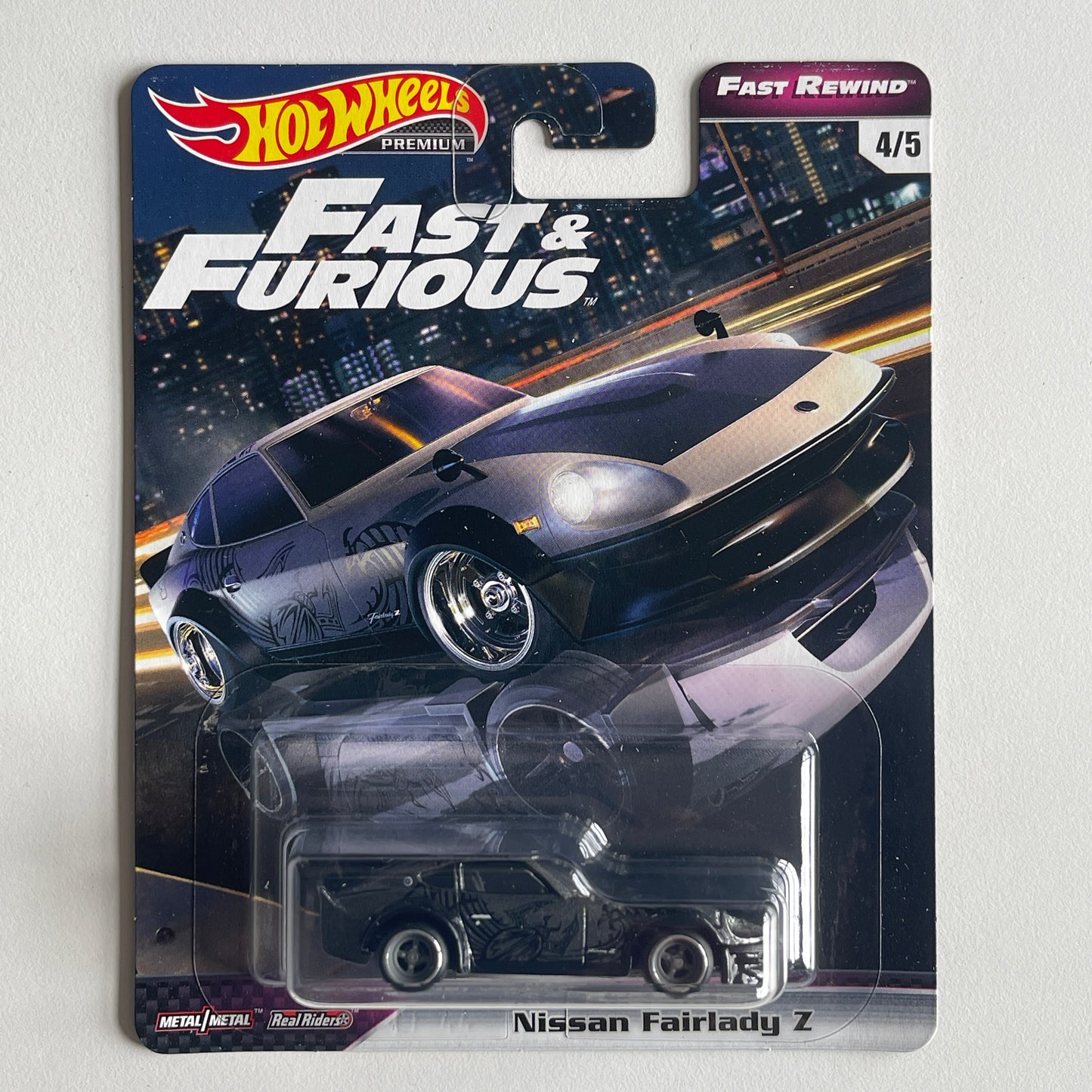 Hot Wheels 2019 Fast & Furious Fast Rewind Set Of 5 Cars Box (Opened)