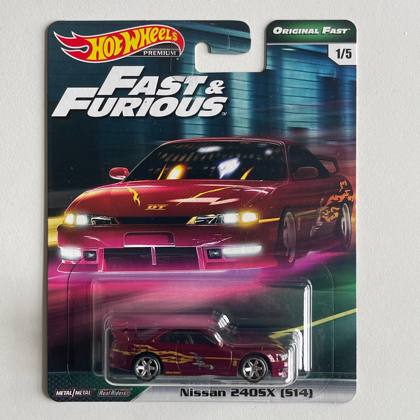 Hot Wheels 2019 Fast & Furious Original Fast Set Of 5 Cars Box (Opened)