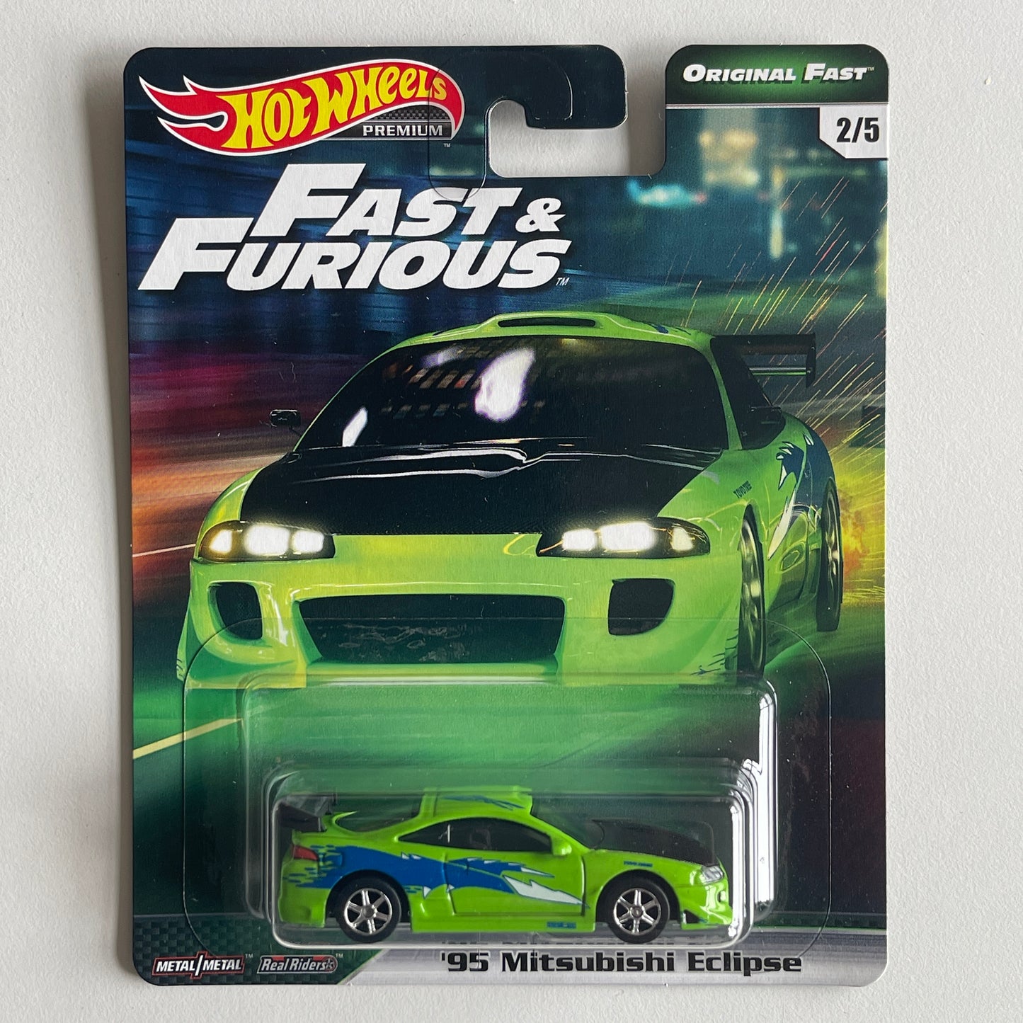 Hot Wheels 2019 Fast & Furious Original Fast Set Of 5 Cars Box (Opened)