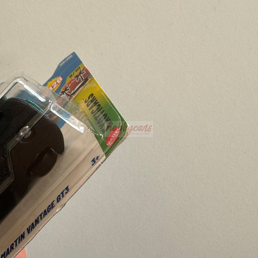 Hot Wheels 2024 Aston Martin Vantage GT3 (Green) Short Card (Damaged) Exoticars 125/250