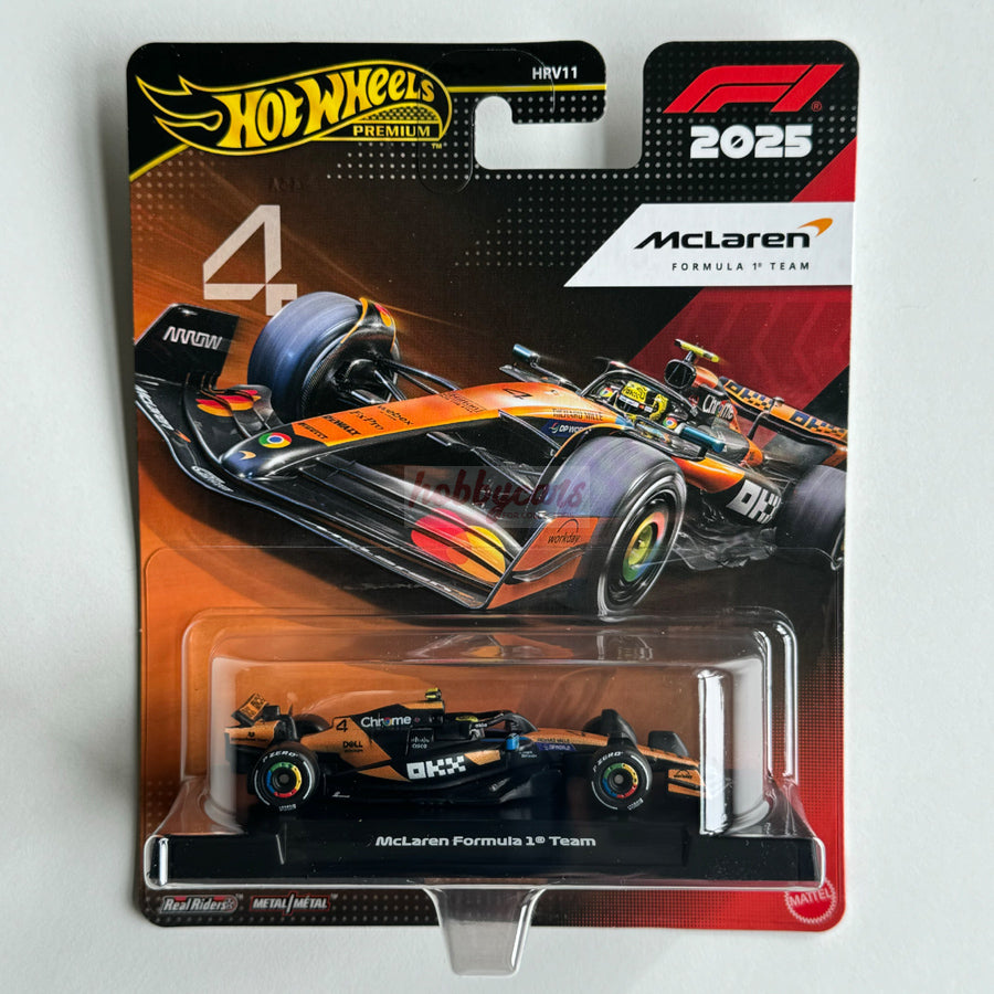Hot Wheels [2025 Formula 1] McLaren Formula 1 Team (#4) (Lando Norris)
