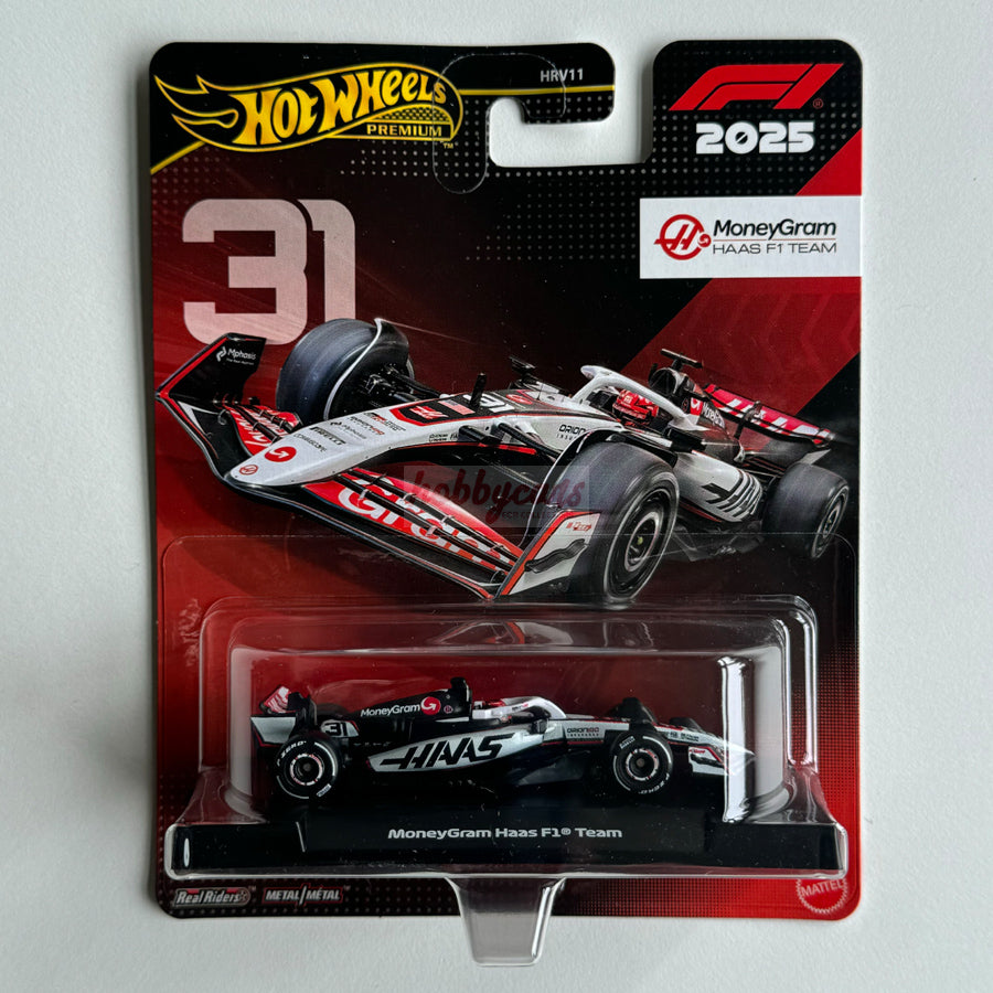 Hot Wheels [2025 Formula 1] MoneyGram Hass F1 Team (#31) (Esteban Ocon)