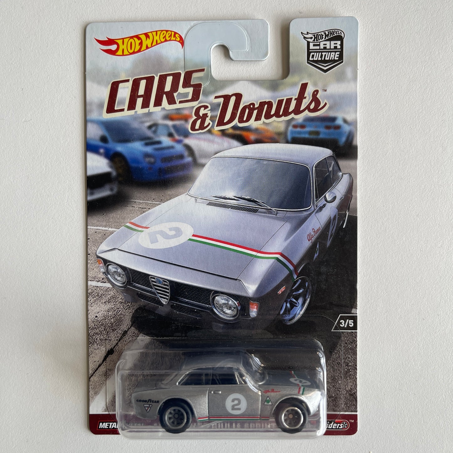Hot Wheels [2017 Cars & Donuts] Alfa Romeo Giulia Sprint GTA (Damaged)