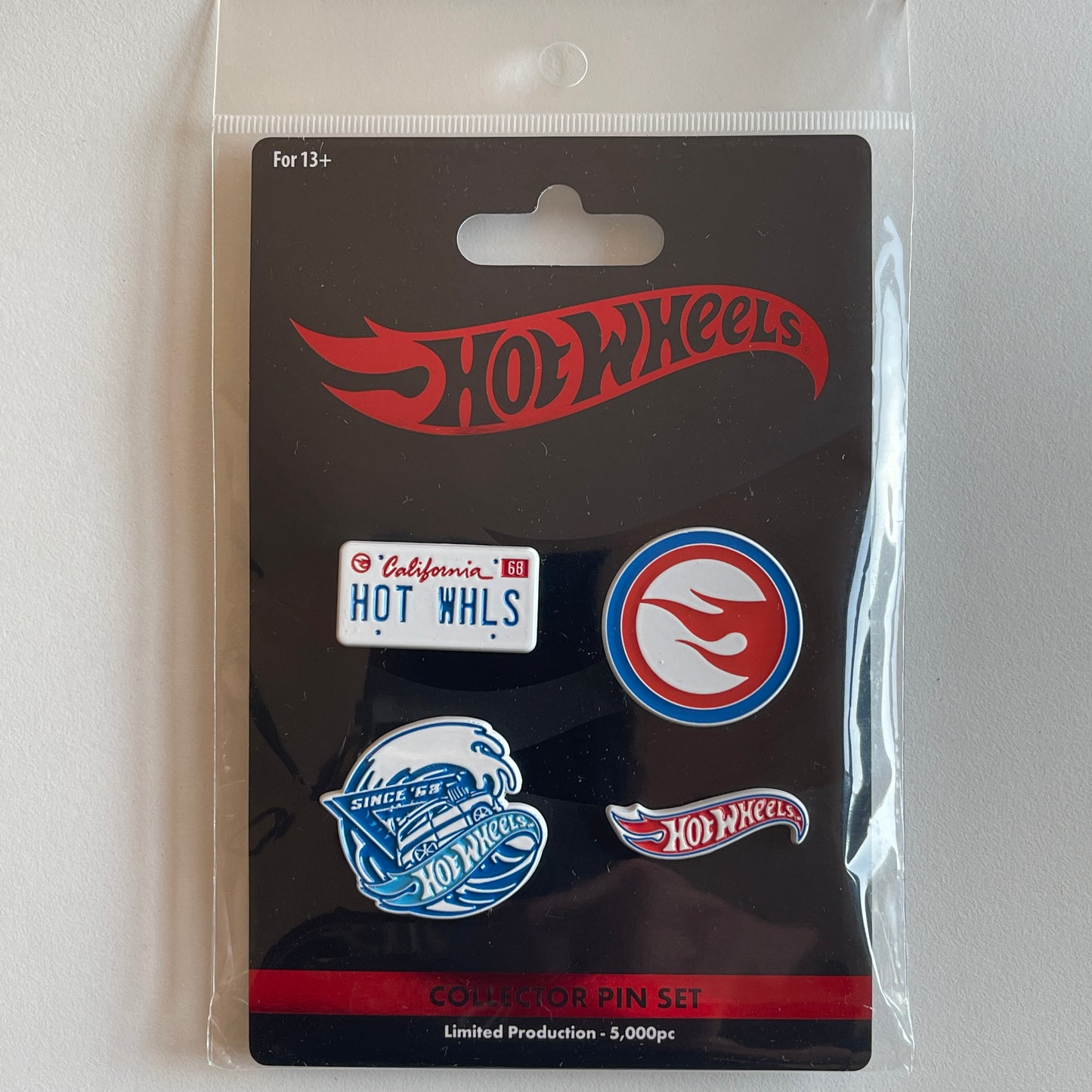 Hot Wheels Collector Enamel Pin Set