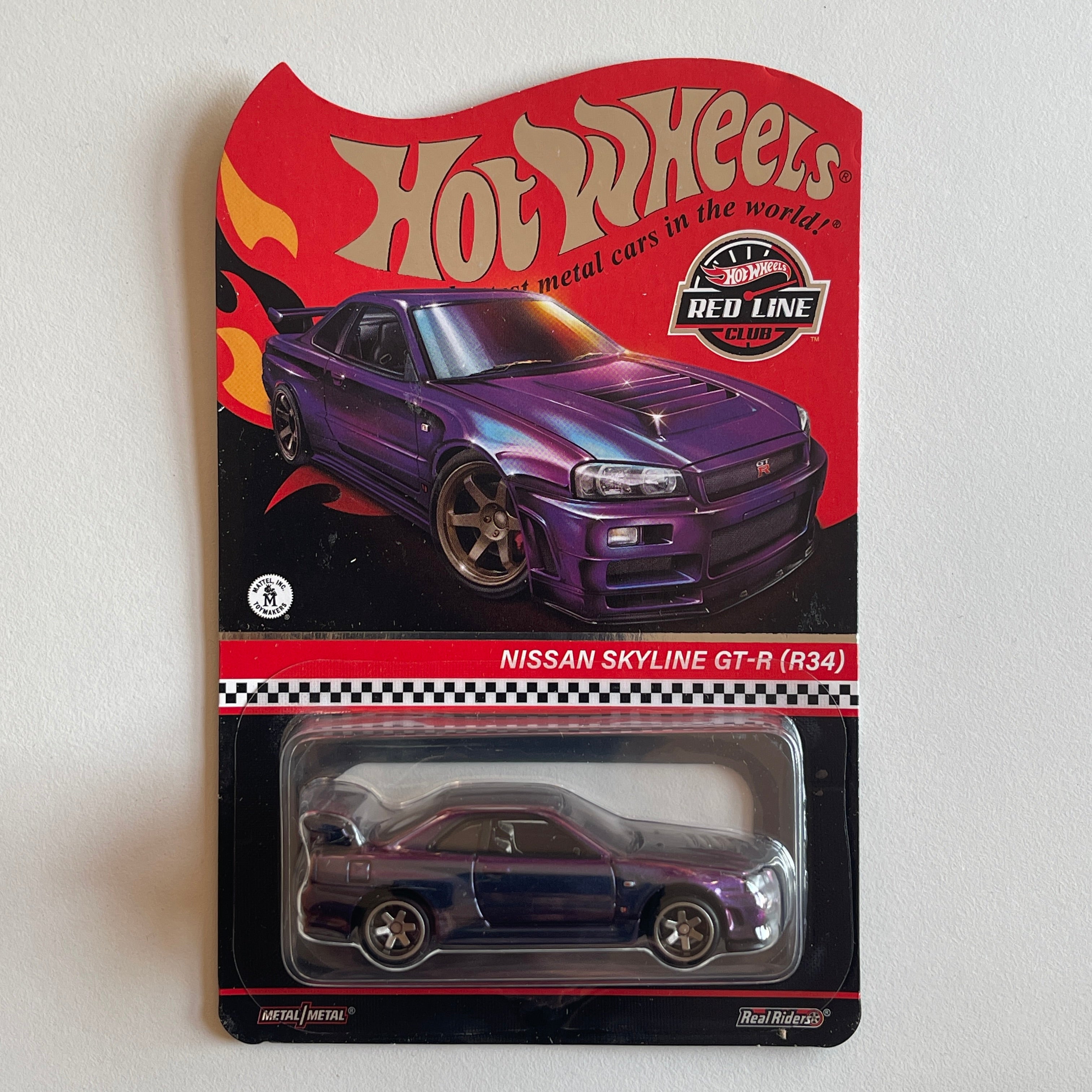 Hot Wheels Collectors 2024 RLC Exclusive Nissan Skyline GTR (R34) (Dam ...