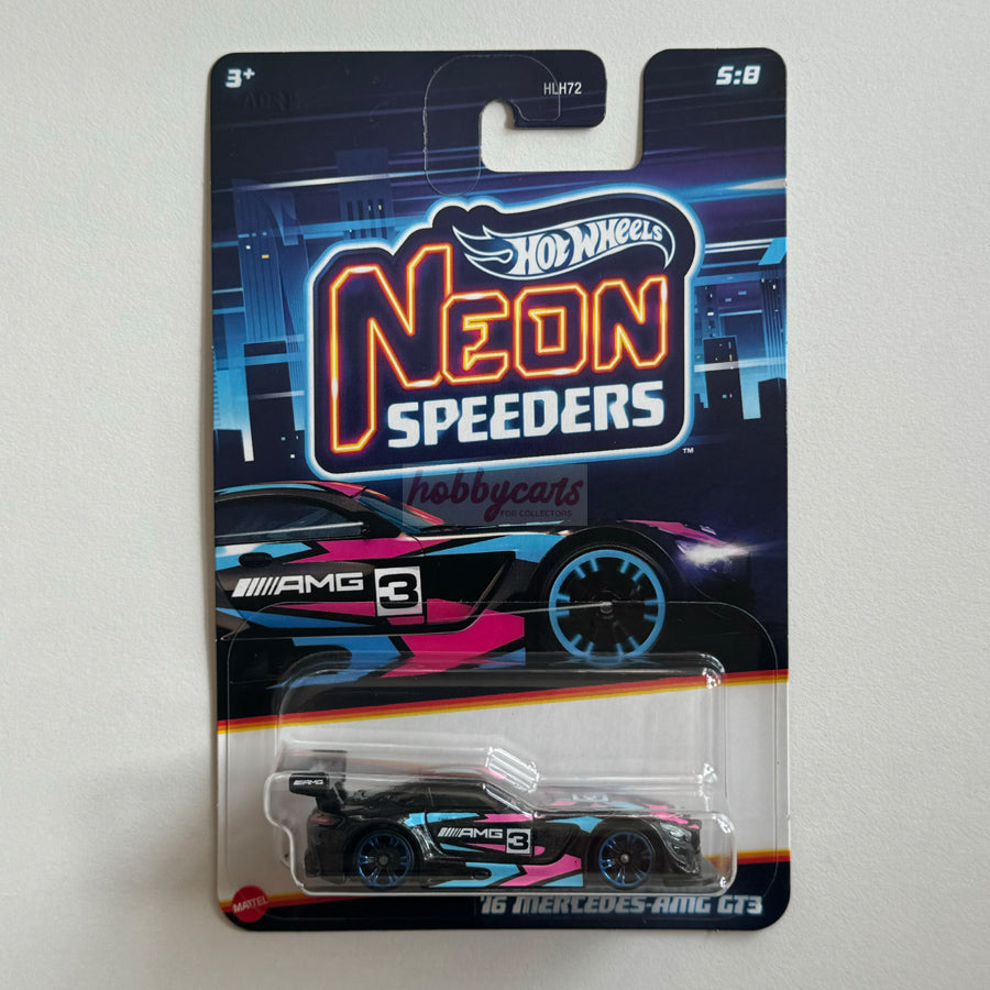 Hot Wheels Neon Speeders '16 Mercedes-AMG GT3