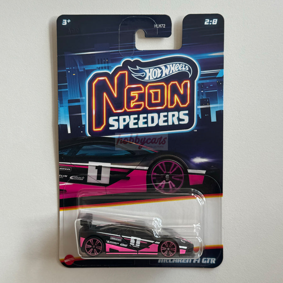 Hot Wheels Neon Speeders McLaren F1 GTR