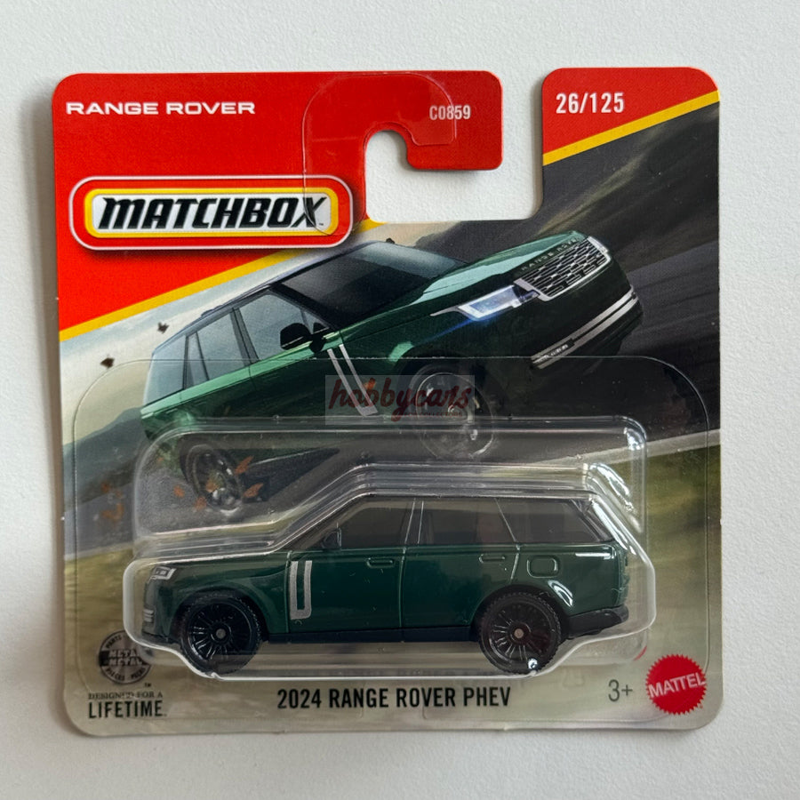 Matchbox 2024 Range Rover PHEV (British Green) – Hobby Cars