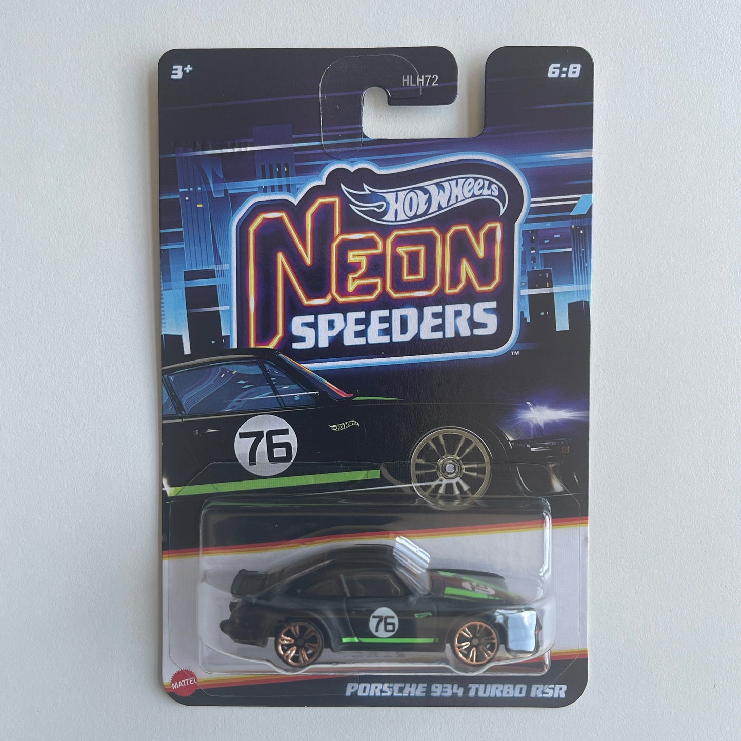 Hot Wheels Neon Speeders Porsche 934 Turbo RSR