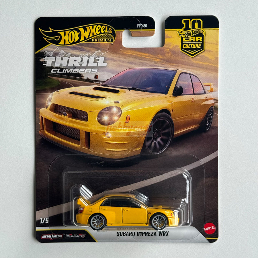 Hot Wheels [2026 Thrill Climbers] Set of 5 Cars