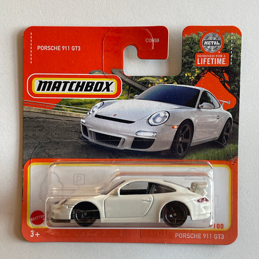 Matchbox Porsche 911 GT3 White