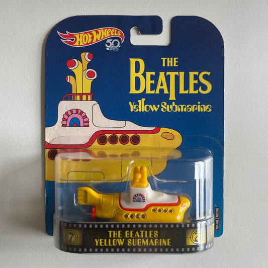 Hot Wheels [2018 Replica Entertainment] The Beatles Yellow Submarine (Damaged)