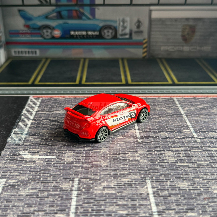 Hot Wheels Loose 2018 Honda Civic Type R (Red)