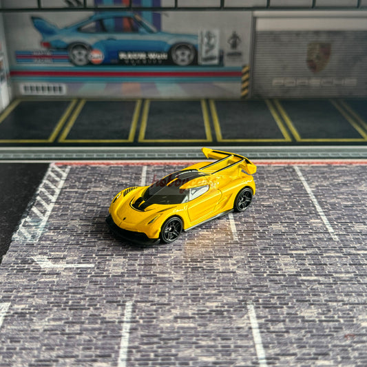 Hot Wheels Loose 2020 Koenigsegg Jesko (Yellow)