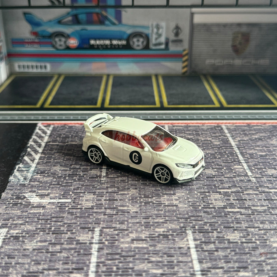 Hot Wheels Loose 2018 Honda Civic Type R (White)