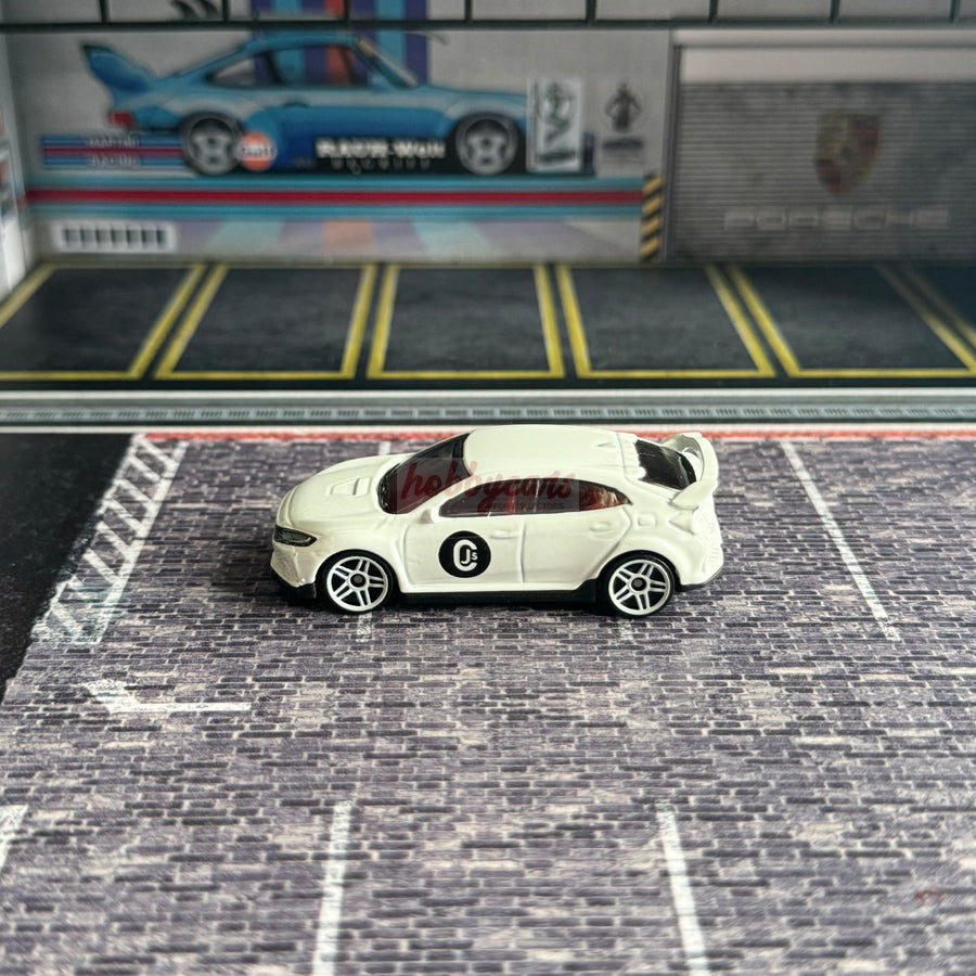 Hot Wheels Loose 2018 Honda Civic Type R (White)