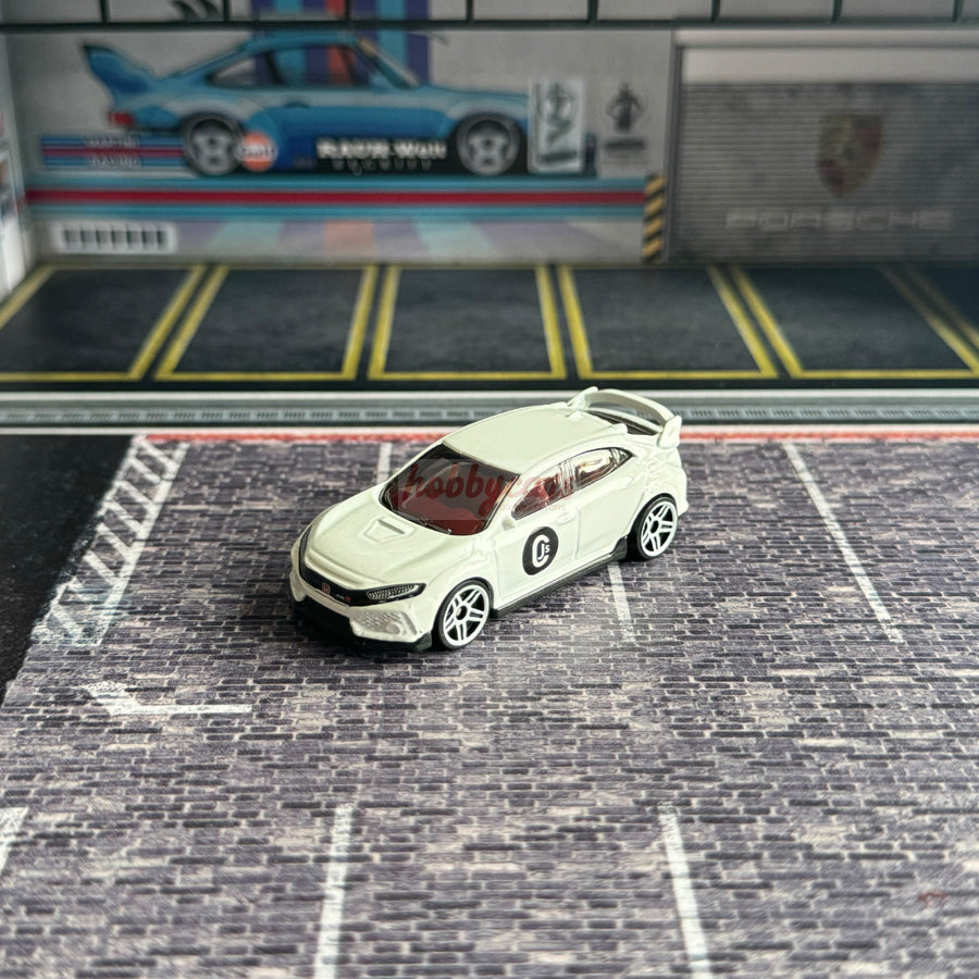 Hot Wheels Loose 2018 Honda Civic Type R (White)
