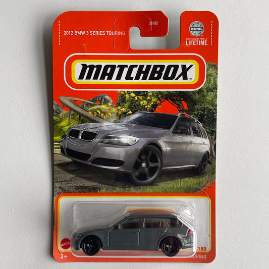 Matchbox 2012 BMW 3 Series Touring (Grey) Long Card