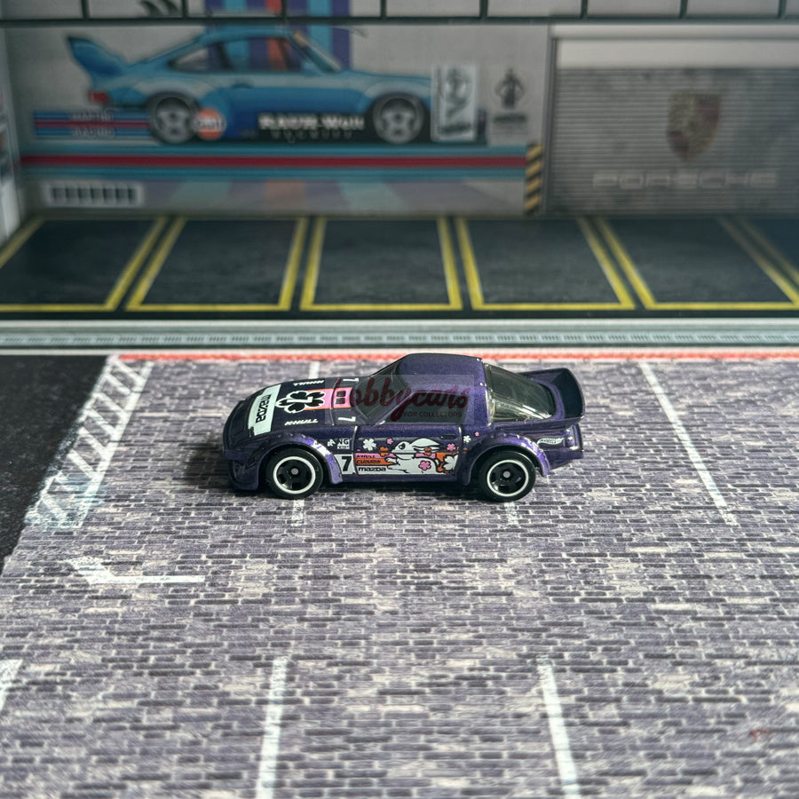 Hot Wheels Loose Mazda RX-7 (Purple)