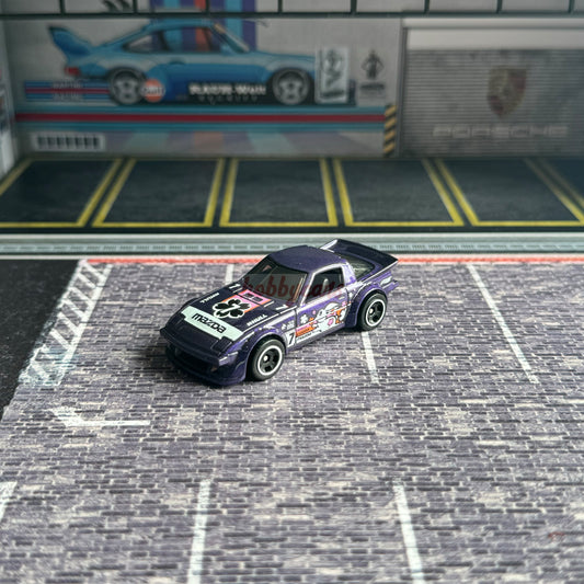 Hot Wheels Loose Mazda RX-7 (Purple)