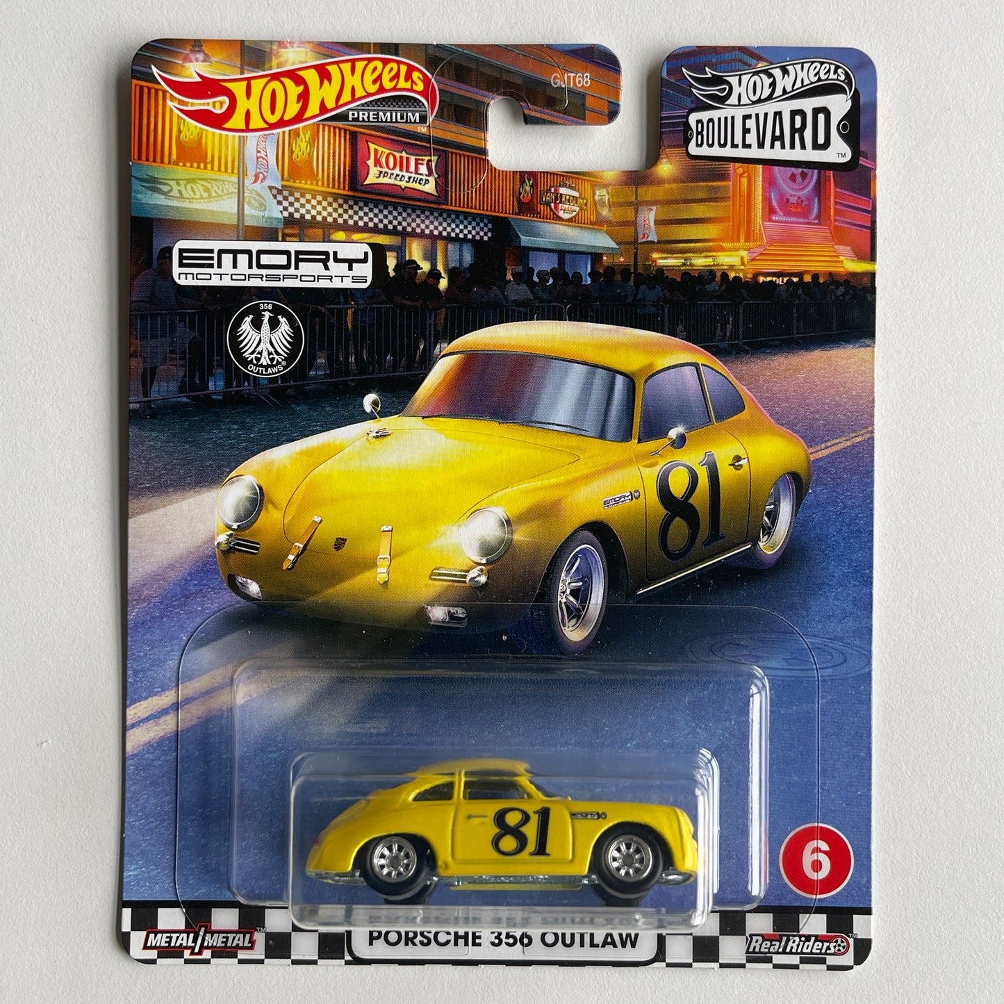 Hot Wheels Boulevard #6 Porsche 356 Outlaw