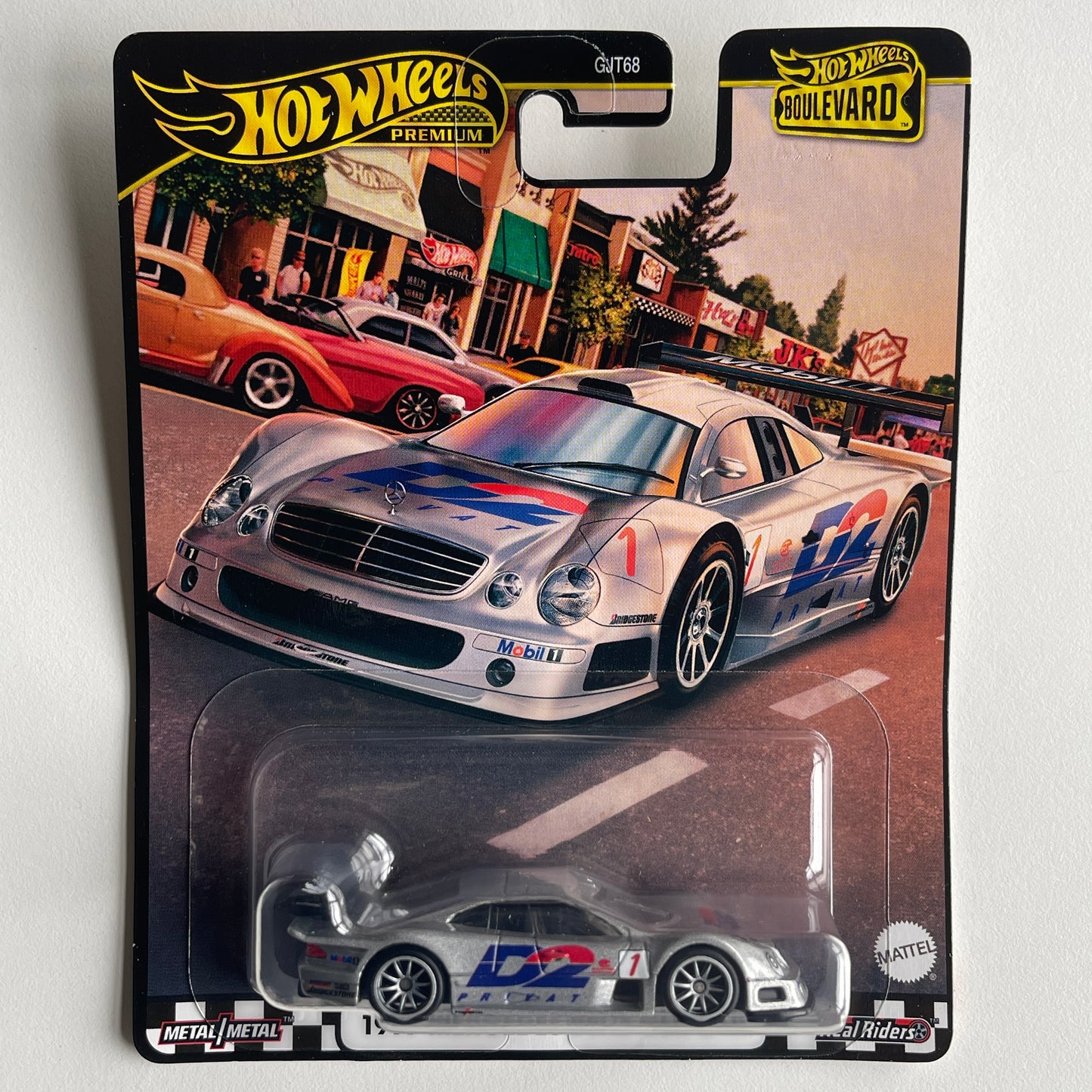 Hot Wheels Boulevard #NO-NUMBER 1997 Mercedes-Benz CLK-GTR