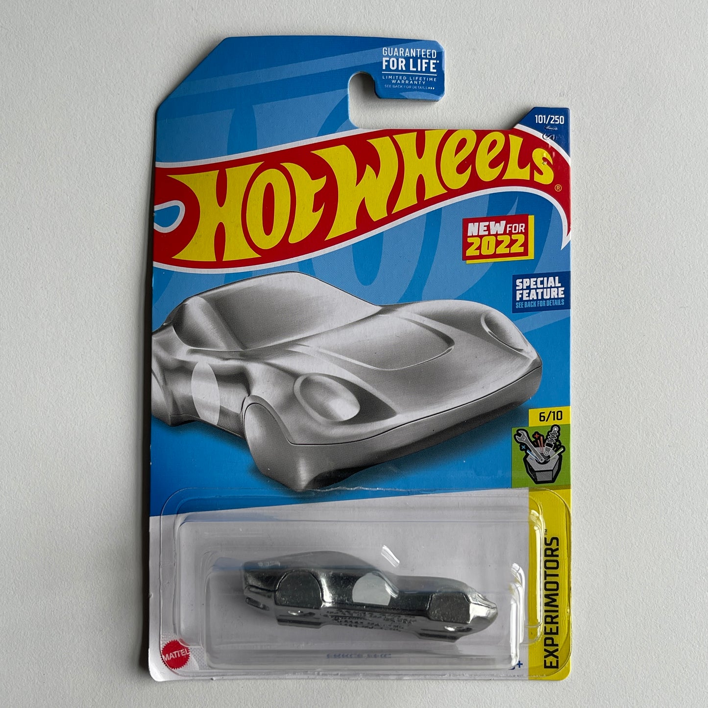 Hot Wheels Coupe Clip (Zamac) Long Card (Damaged) Experimotors 101/250