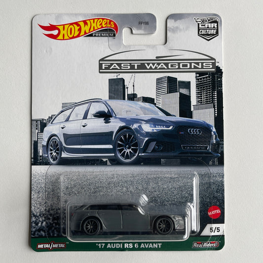 Hot Wheels [2021 Fast Wagons] '17 Audi RS 6 Avant (Damaged)