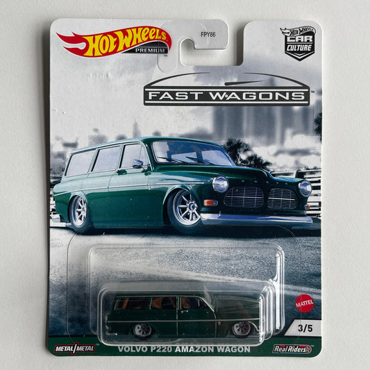 Hot Wheels [2021 Fast Wagons] Volvo P220 Amazon Wagon