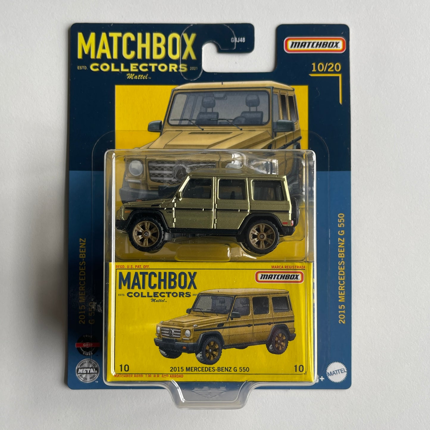 Matchbox Collectors 2015 Mercedes-Benz G 550 (Gold)