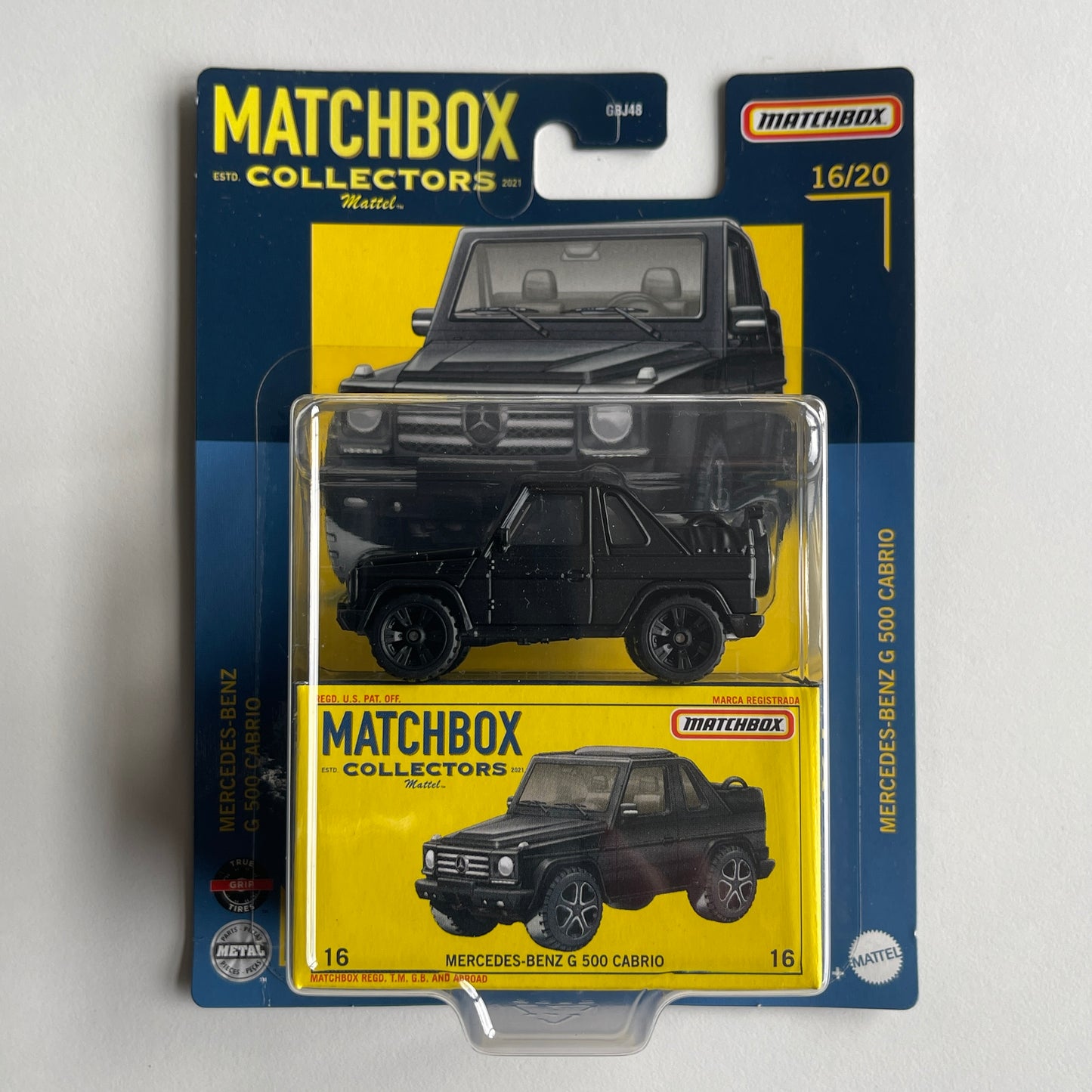 Matchbox Collectors Mercedes-Benz G 500 Cabrio (Black) (Damaged)