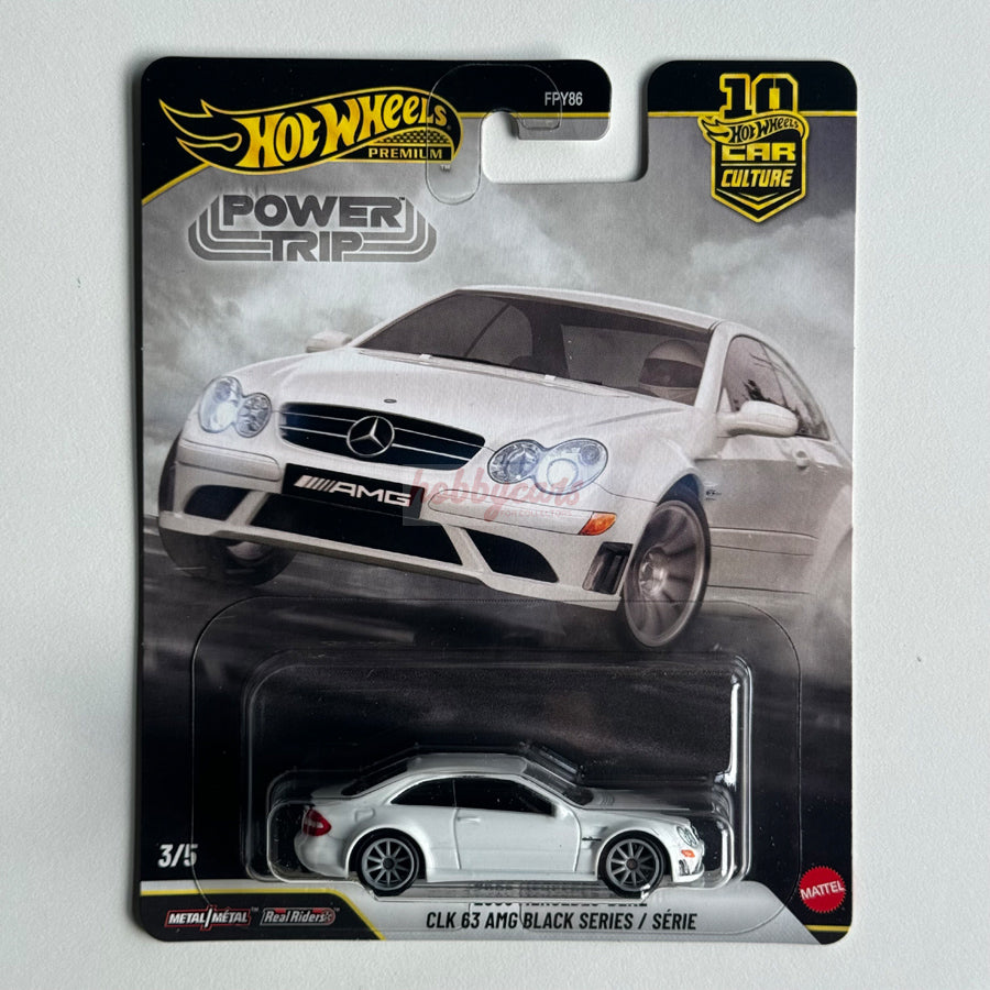 Hot Wheels [2026 Power Trip] 2008 Mercedes-Benz CLK 63 AMG Black Series