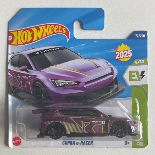 Hot Wheels Cupra E-Racer (Purple) Short Card (Damaged) HW EV 72/250