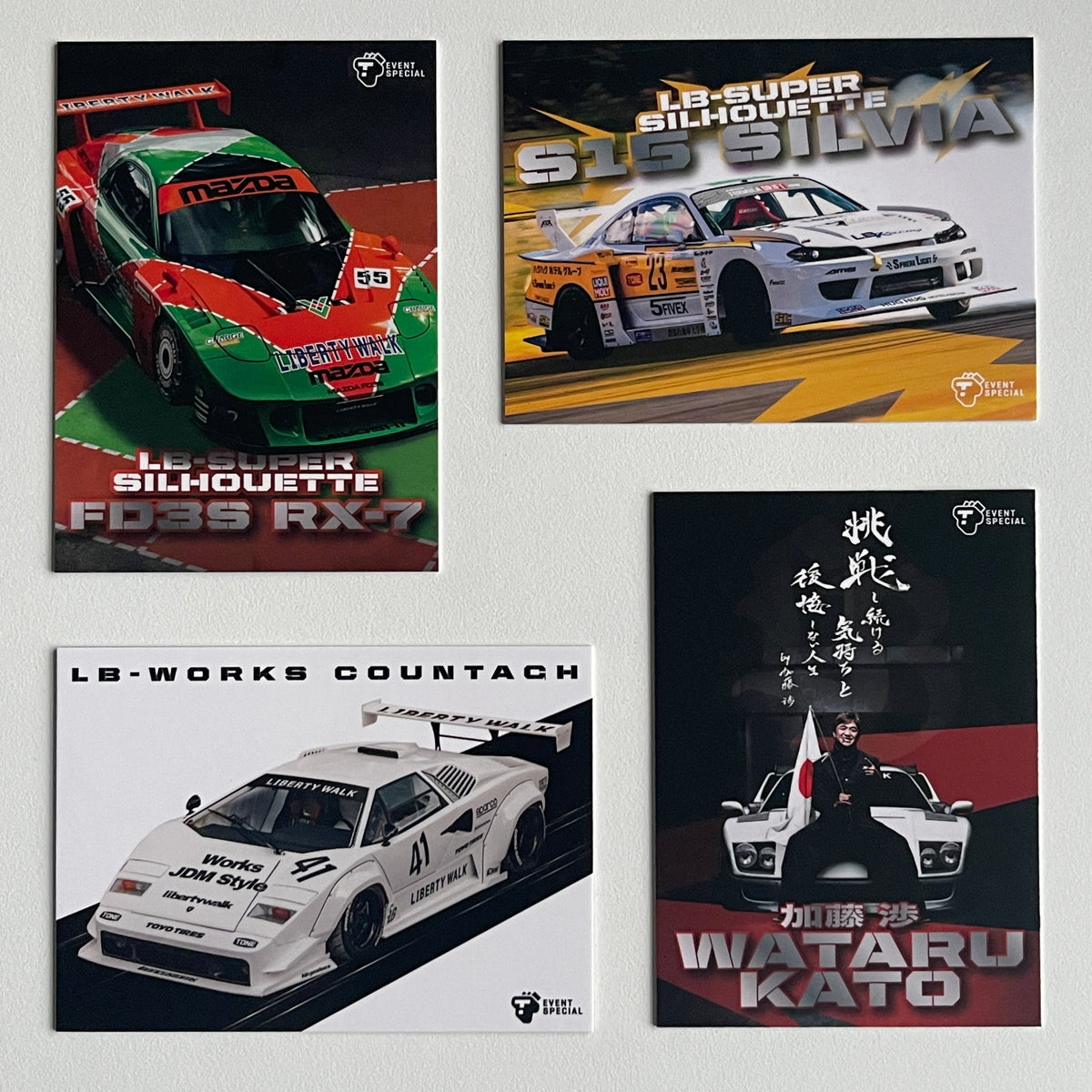 2024 Tarmac Cards Event Special Pack LBWK Vol. 1 - Full set of 4 