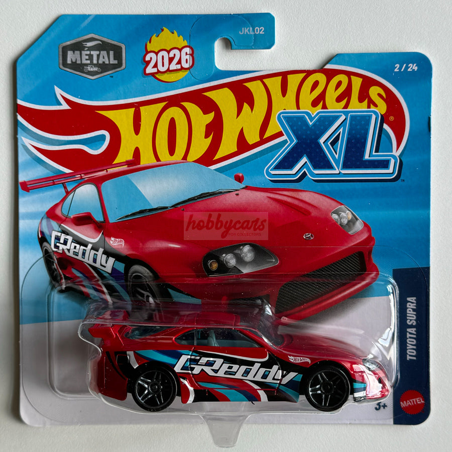 Hot Wheels XL 2026 - 12 Cars Set (1 to 12) (Damaged)