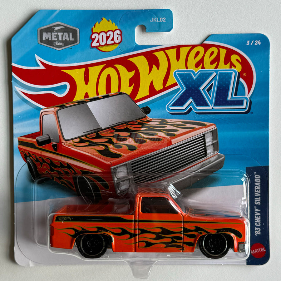 Hot Wheels XL 2026 - 12 Cars Set (1 to 12) (Damaged)