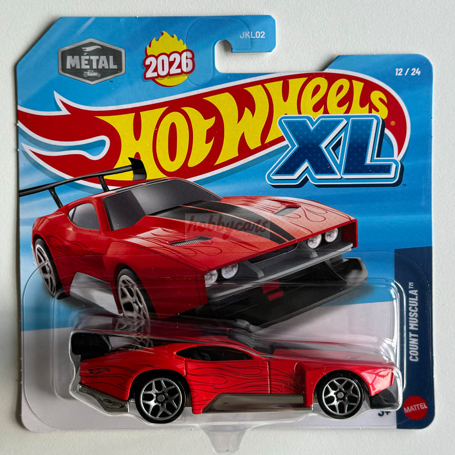 Hot Wheels XL 2026 - 12 Cars Set (1 to 12) (Damaged)