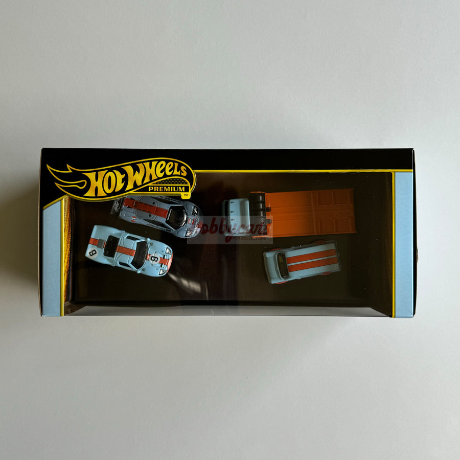 Hot Wheels 2026 Gulf Diorama Collector Set (Damaged)