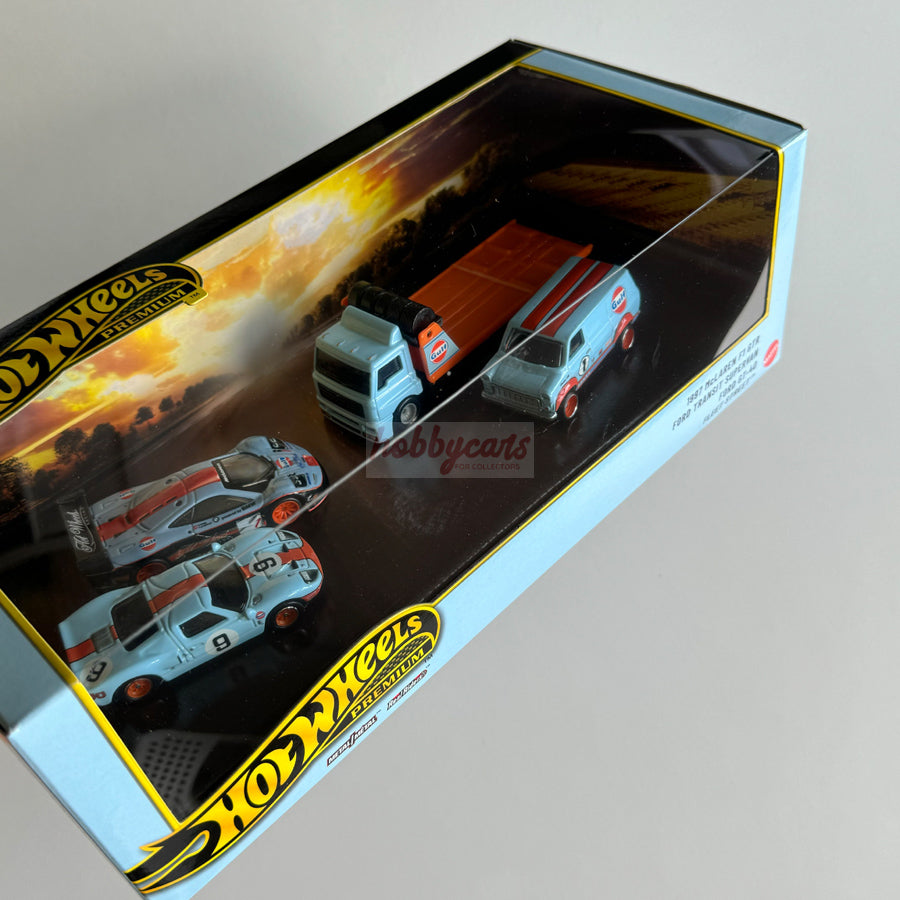 Hot Wheels 2026 Gulf Diorama Collector Set (Damaged)