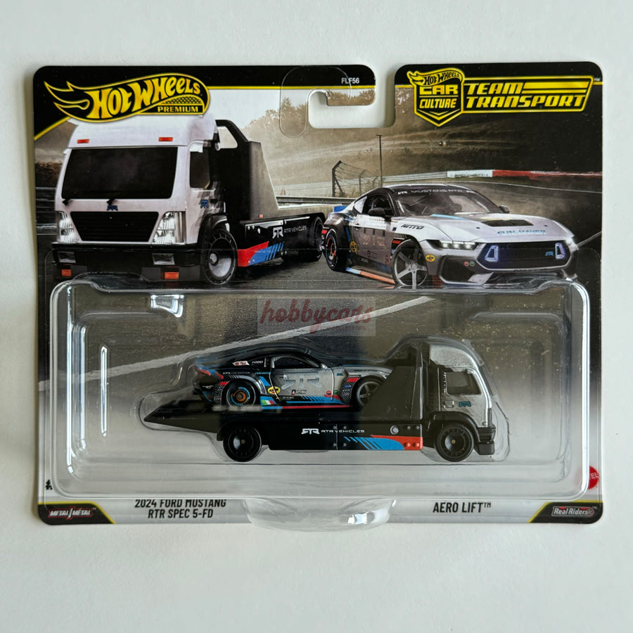 Hot Wheels Team Transport #90 2024 Ford Mustang RTR Spec 5-FD
