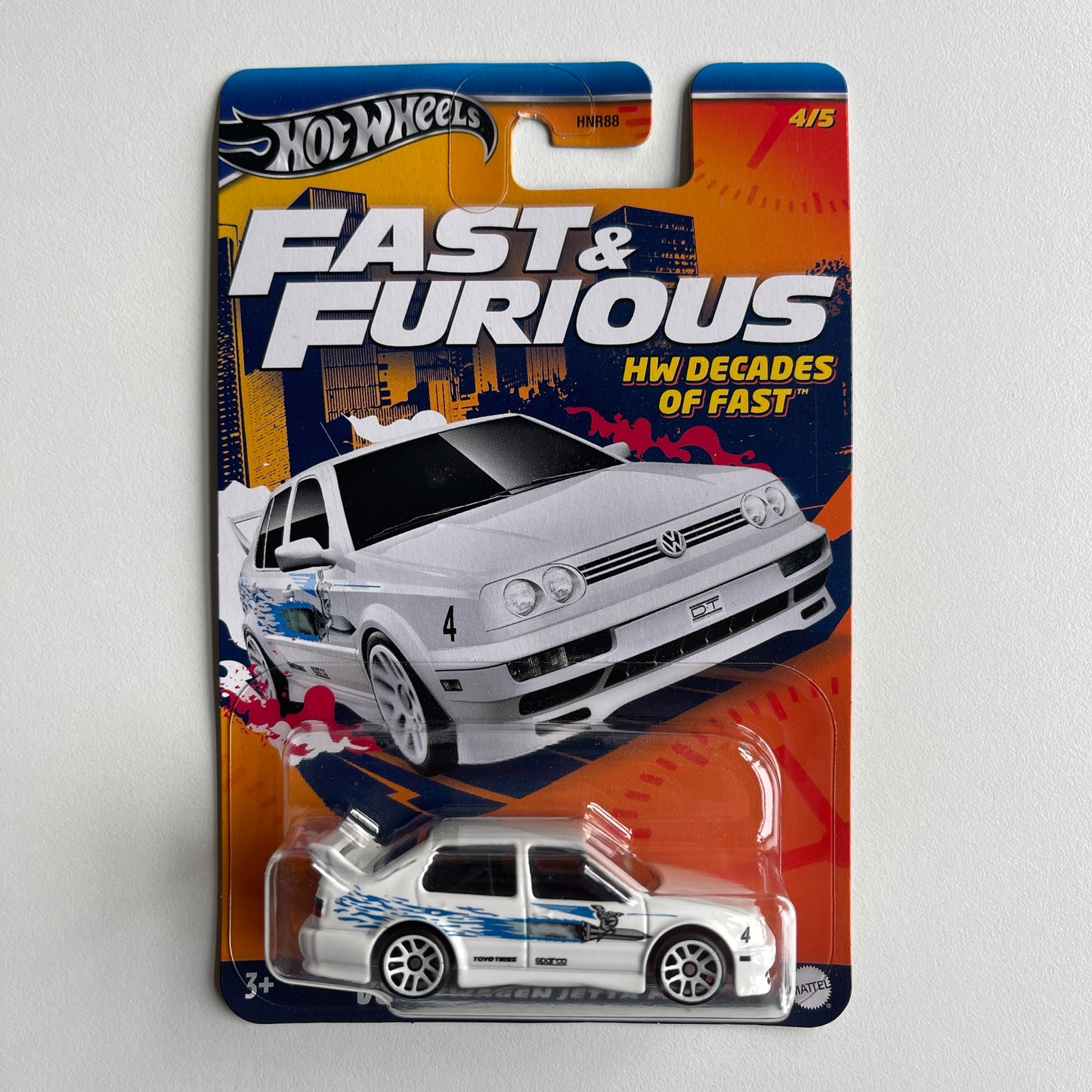 Hot Wheels 2024 Fast & Furious HW Decades of Fast Volkswagen Jetta MK3