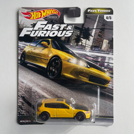 Hot Wheels [2021 Fast & Furious] Fast Tuners Honda Civic EG